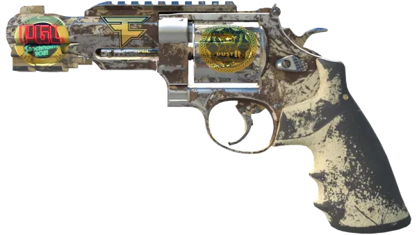 Souvenir R8 Revolver | Desert Brush (Battle-Scarred)