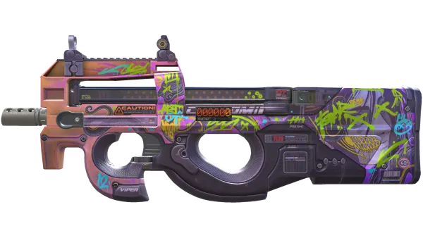 StatTrak™ P90 | Neoqueen (Field-Tested)