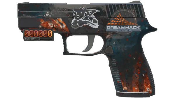 StatTrak™ P250 | Supernova (Well-Worn)