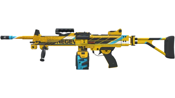StatTrak™ Negev | Power Loader (Minimal Wear)
