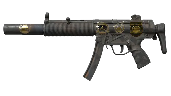 Souvenir MP5-SD | Dirt Drop (Well-Worn)