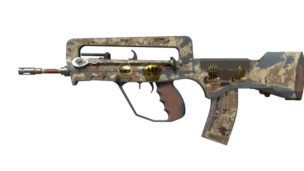 Souvenir FAMAS | CaliCamo (Battle-Scarred)