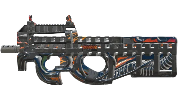 StatTrak™ P90 | Vent Rush (Minimal Wear)