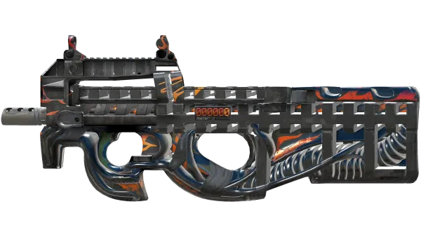 StatTrak™ P90 | Vent Rush (Minimal Wear)
