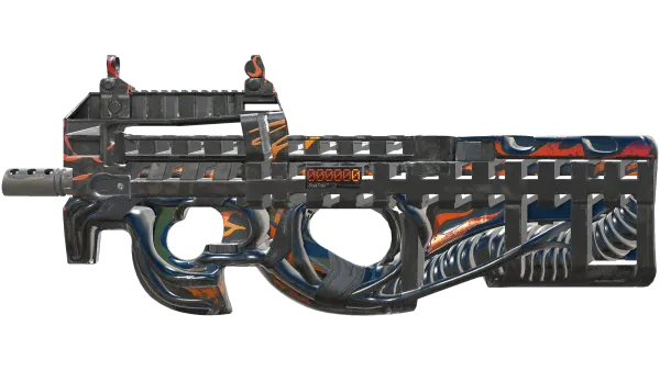 StatTrak™ P90 | Vent Rush (Minimal Wear)