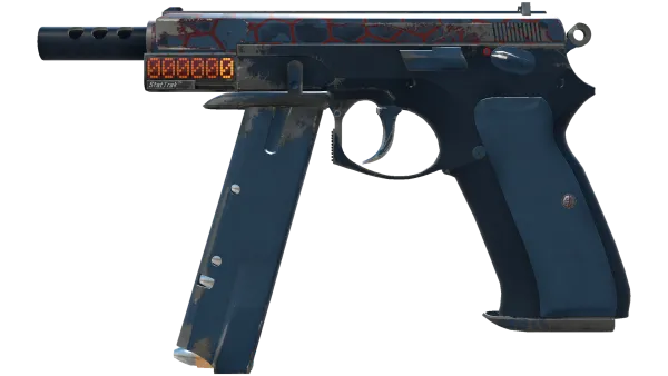 StatTrak™ CZ75-Auto | Hexane (Well-Worn)