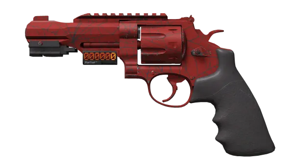 StatTrak™ R8 Revolver | Crimson Web (Minimal Wear)