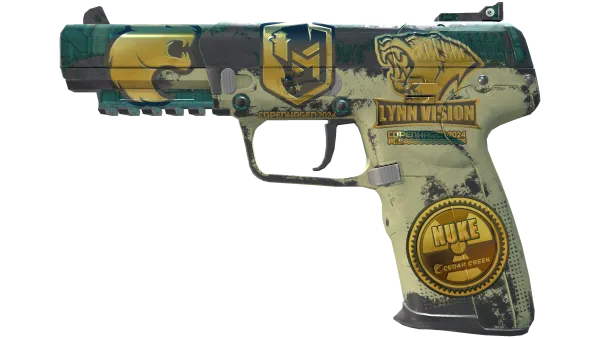 Souvenir Five-SeveN | Coolant (Well-Worn)