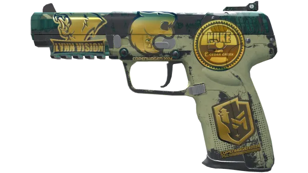 Souvenir Five-SeveN | Coolant (Well-Worn)