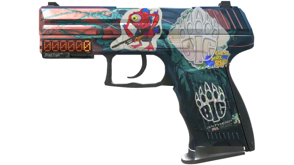 StatTrak™ P2000 | Gnarled (Well-Worn)