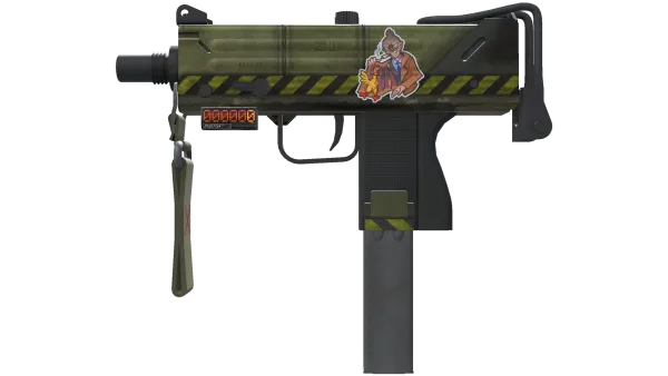 StatTrak™ MAC-10 | Classic Crate (Well-Worn)