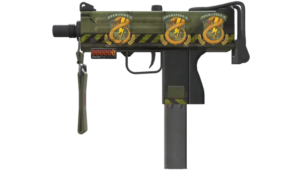 StatTrak™ MAC-10 | Classic Crate (Well-Worn)