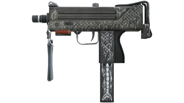StatTrak™ MAC-10 | Whitefish (Well-Worn)