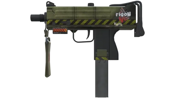 StatTrak™ MAC-10 | Classic Crate (Well-Worn)