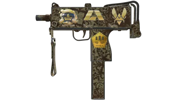 Souvenir MAC-10 | Sienna Damask (Field-Tested)