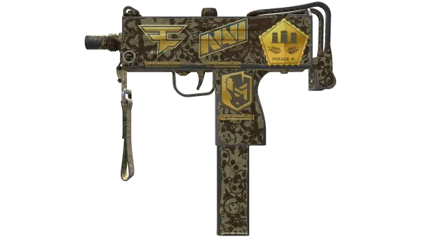 Souvenir MAC-10 | Sienna Damask (Field-Tested)