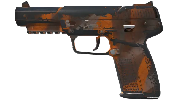 Five-SeveN | Orange Peel (Well-Worn)