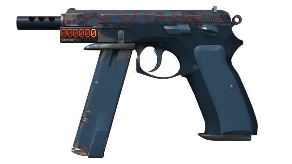 StatTrak™ CZ75-Auto | Hexane (Well-Worn)