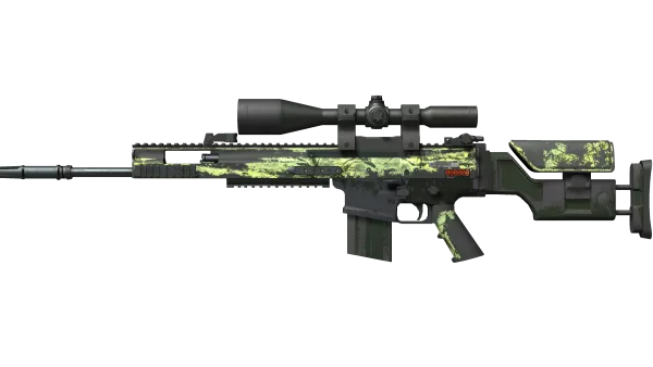 StatTrak™ SCAR-20 | Outbreak (Battle-Scarred)
