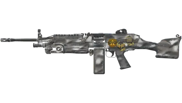 Souvenir M249 | Contrast Spray (Well-Worn)