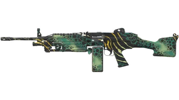 M249 | Emerald Poison Dart (Field-Tested)
