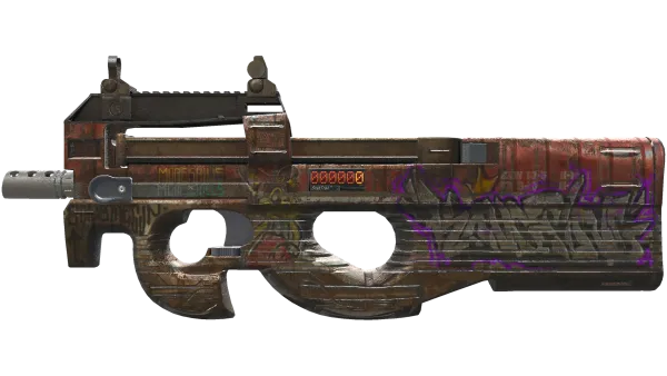 StatTrak™ P90 | Freight (Battle-Scarred)