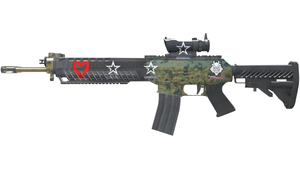 SG 553 | Army Sheen (Minimal Wear)