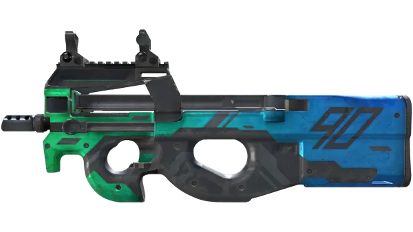 P90 | Wave Breaker (Well-Worn)