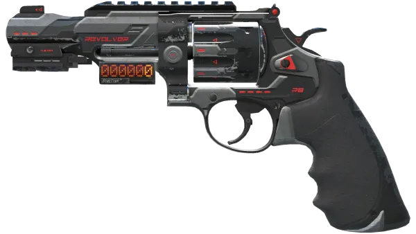 StatTrak™ R8 Revolver | Reboot (Battle-Scarred)