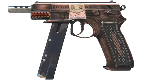 StatTrak™ CZ75-Auto | Distressed (Well-Worn)