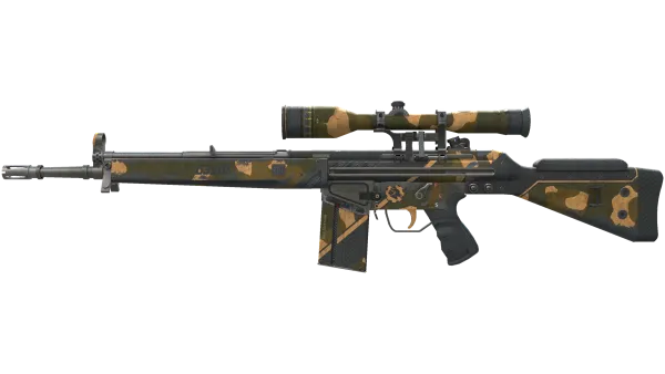 G3SG1 | Black Sand (Battle-Scarred)