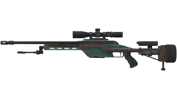 SSG 08 | Azure Glyph (Well-Worn)