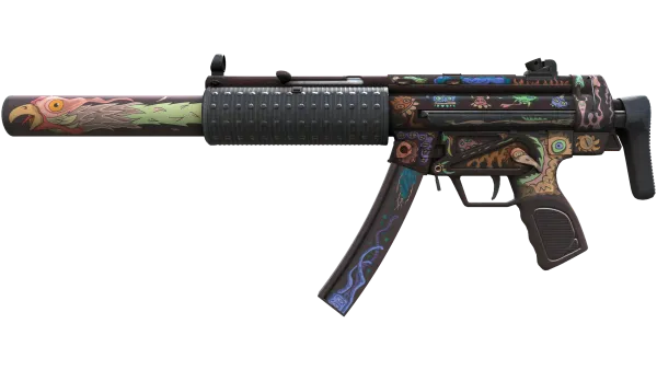 MP5-SD | Necro Jr. (Well-Worn)