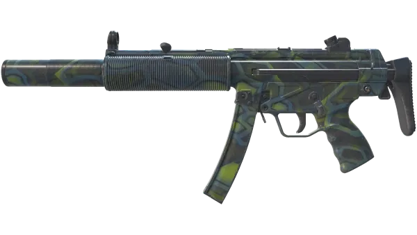 MP5-SD | Lime Hex (Field-Tested)