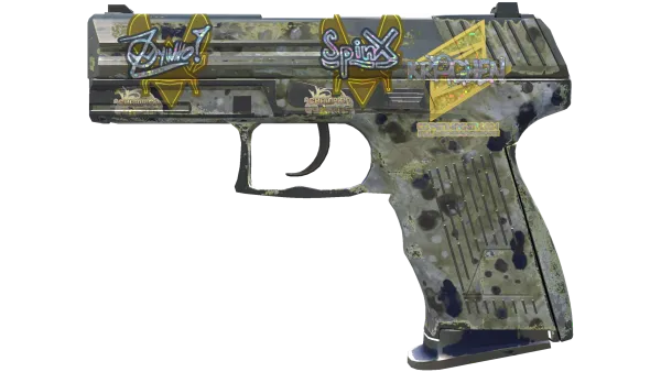 P2000 | Granite Marbleized (Battle-Scarred)