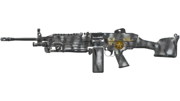 Souvenir M249 | Contrast Spray (Well-Worn)