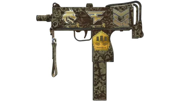 Souvenir MAC-10 | Sienna Damask (Field-Tested)