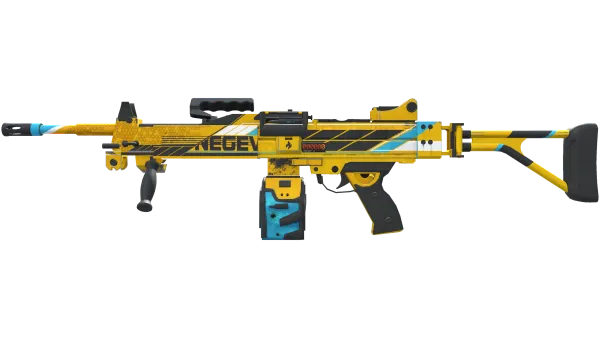StatTrak™ Negev | Power Loader (Minimal Wear)