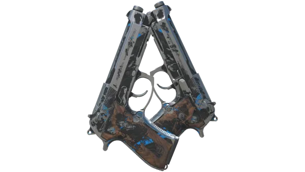 Dual Berettas | Shred (Battle-Scarred)