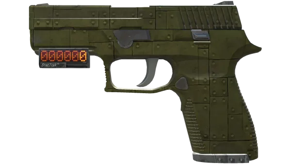 StatTrak™ P250 | Iron Clad (Battle-Scarred)