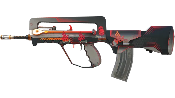 StatTrak™ FAMAS | Valence (Field-Tested)