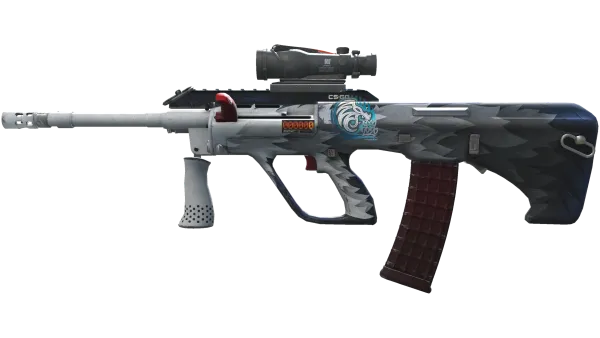 StatTrak™ AUG | Arctic Wolf (Well-Worn)