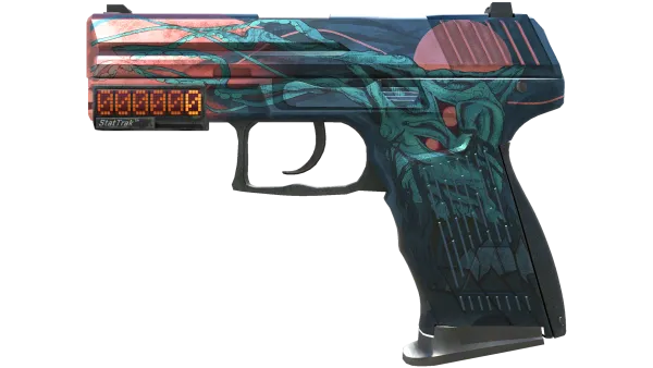 StatTrak™ P2000 | Gnarled (Well-Worn)