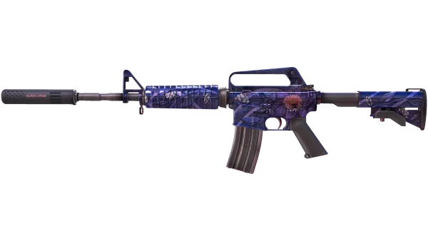 M4A1-S | Black Lotus (Well-Worn)