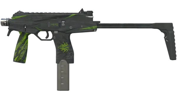 MP9 | Deadly Poison (Battle-Scarred)