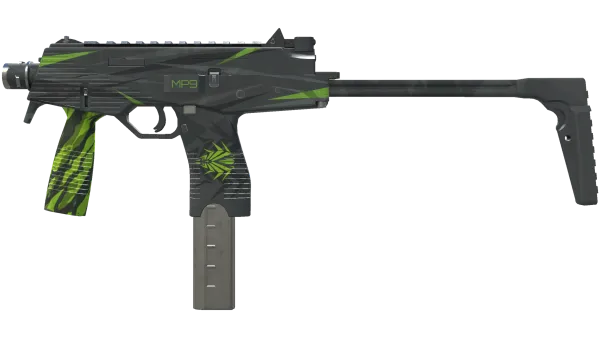 MP9 | Deadly Poison (Well-Worn)