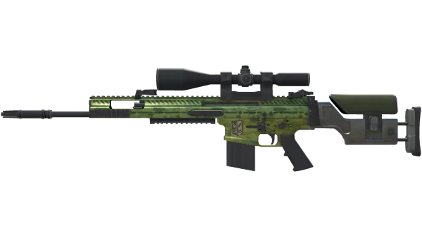 SCAR-20 | Green Marine (Minimal Wear)