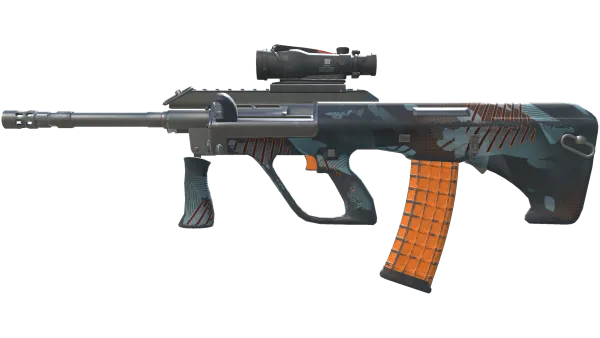 AUG | Amber Slipstream (Field-Tested)