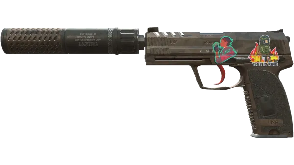 USP-S | Desert Tactical (Well-Worn)