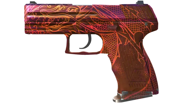 StatTrak™ P2000 | Imperial Dragon (Battle-Scarred)